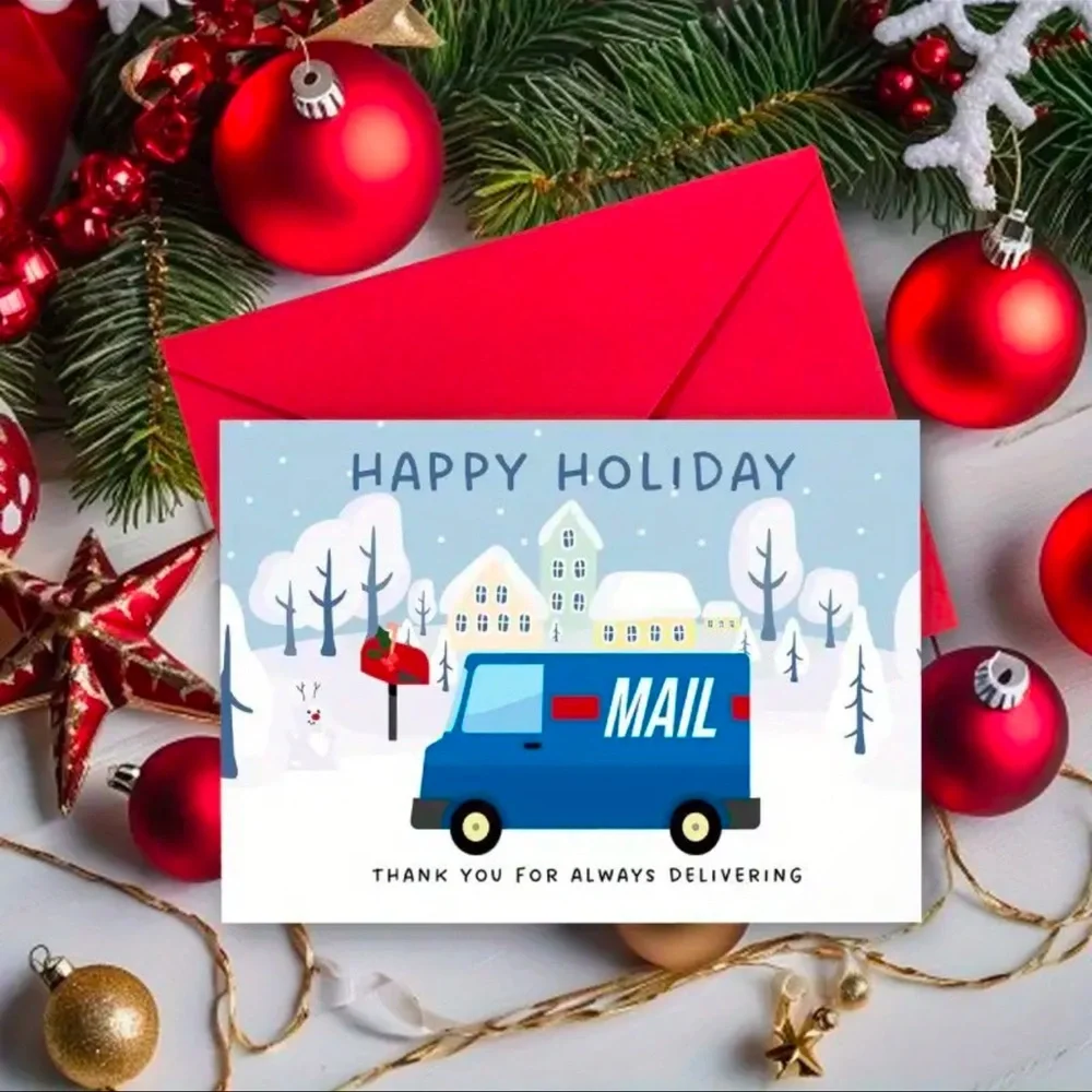 Card, Thank You to your Mail Person!!! Greeting Card, NEW, Perfect for P…